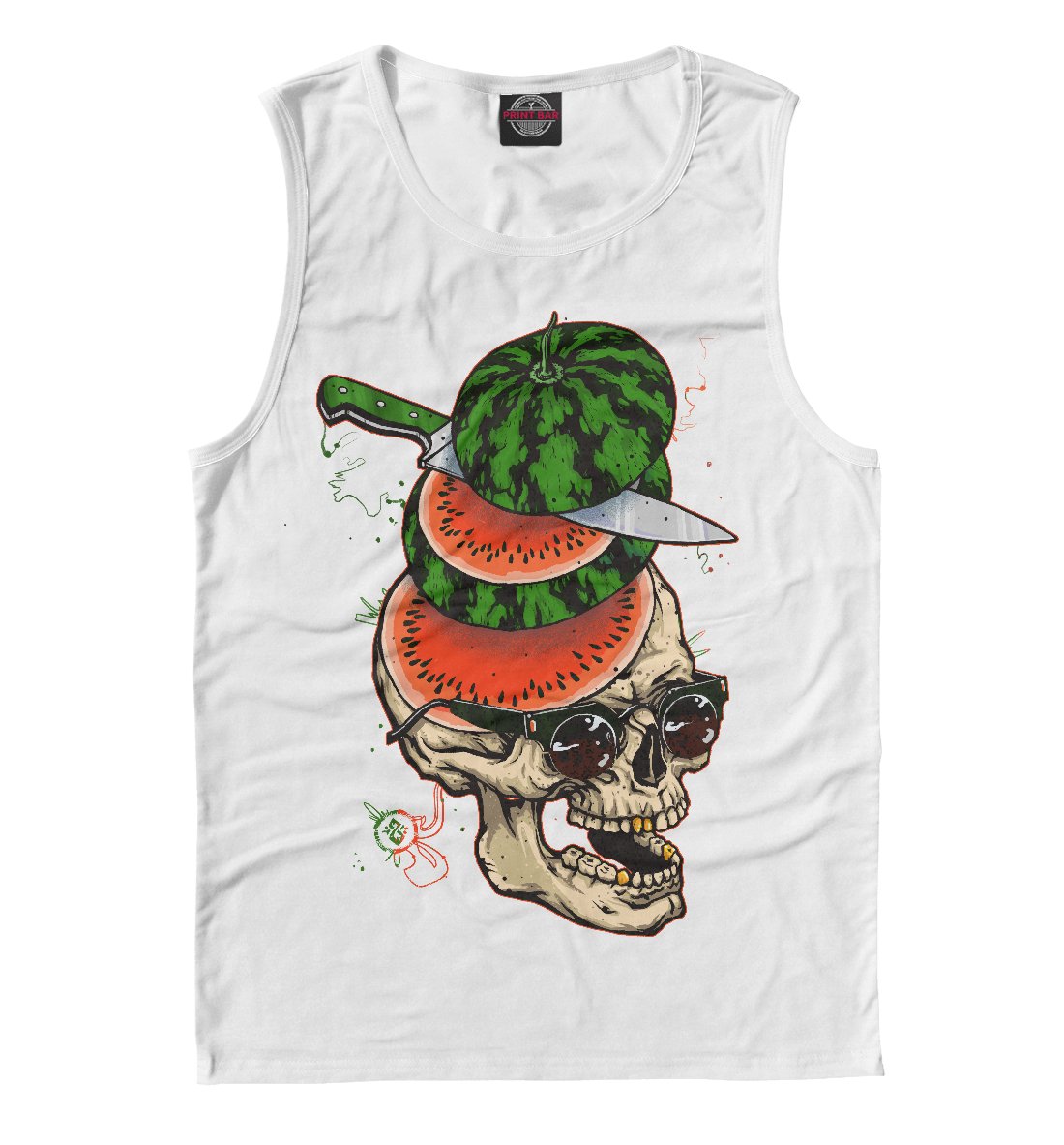 Череп-арбуз
Череп-арбуз