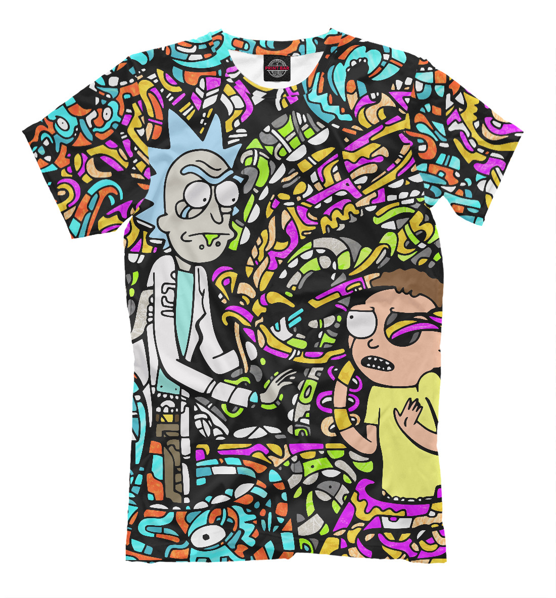 Rick and Morty psychedelic