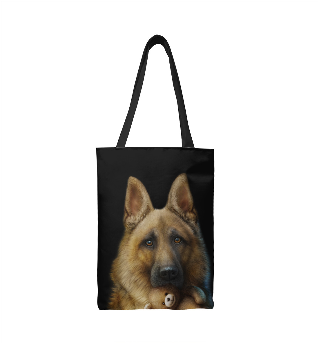 Овчарка с мишкой Teddy 
Овчарка с мишкой Teddy