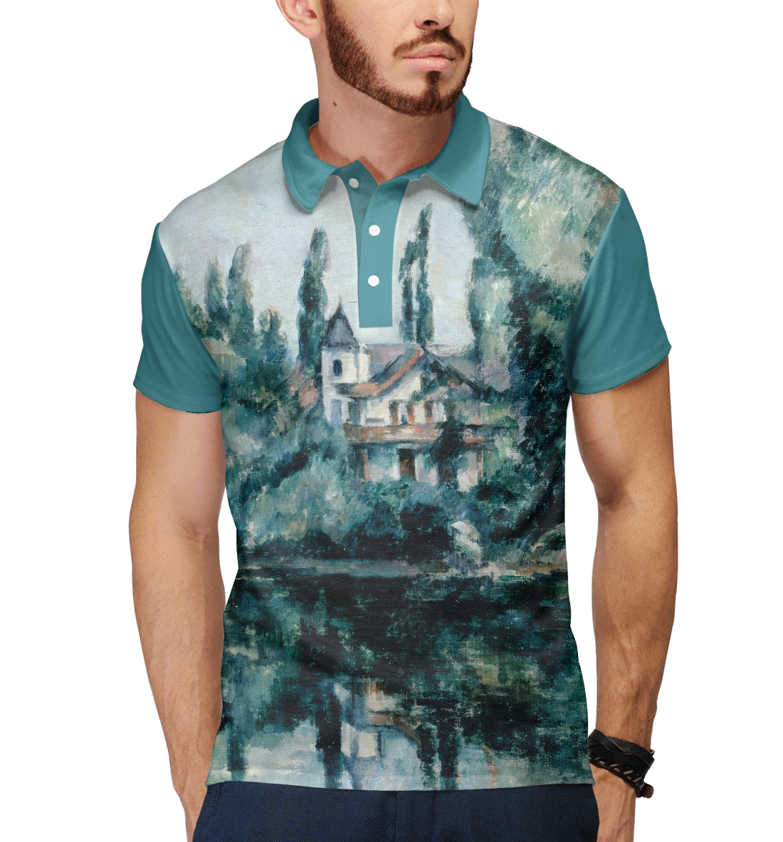 Поль Сезанн. Берега Марны 
Поль Сезанн. Берега Марны