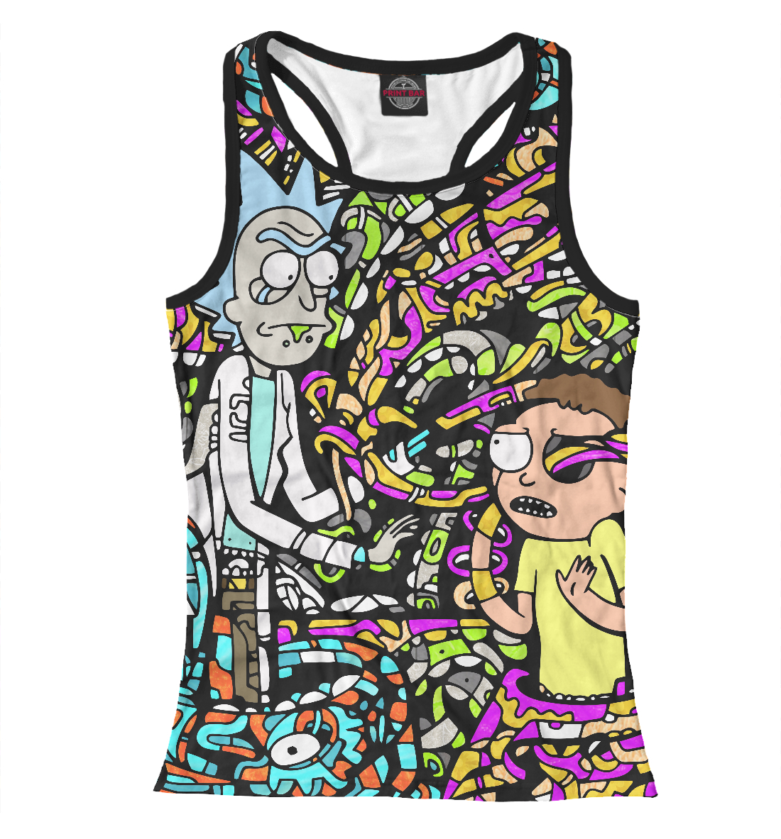 Rick and Morty psychedelic