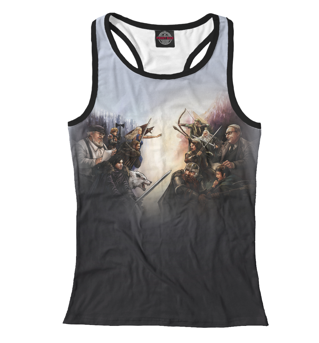 Game of Thrones vs Lord of the Rings 
Game of Thrones vs Lord of the Rings