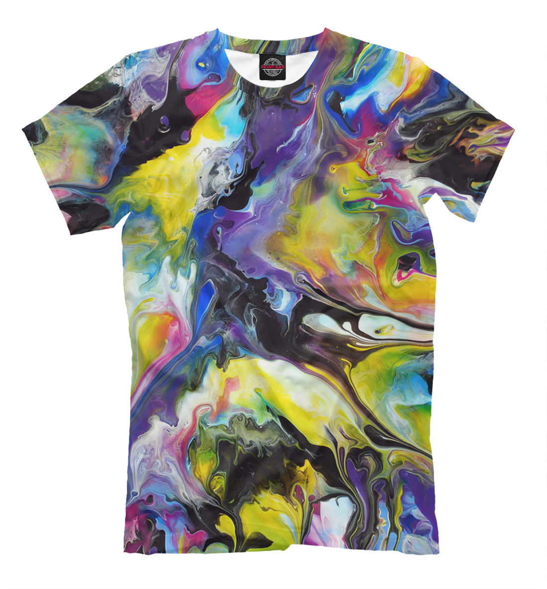 Разводы красок 
Разводы красок