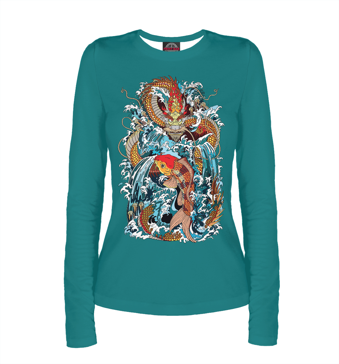 Дракон и карп кои
Дракон и карп кои