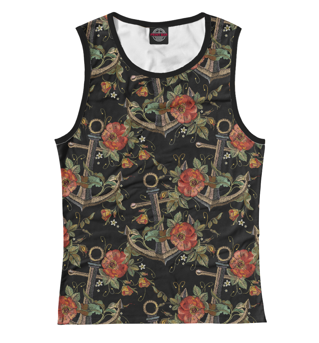 Якоря с маком 
Якоря с маком