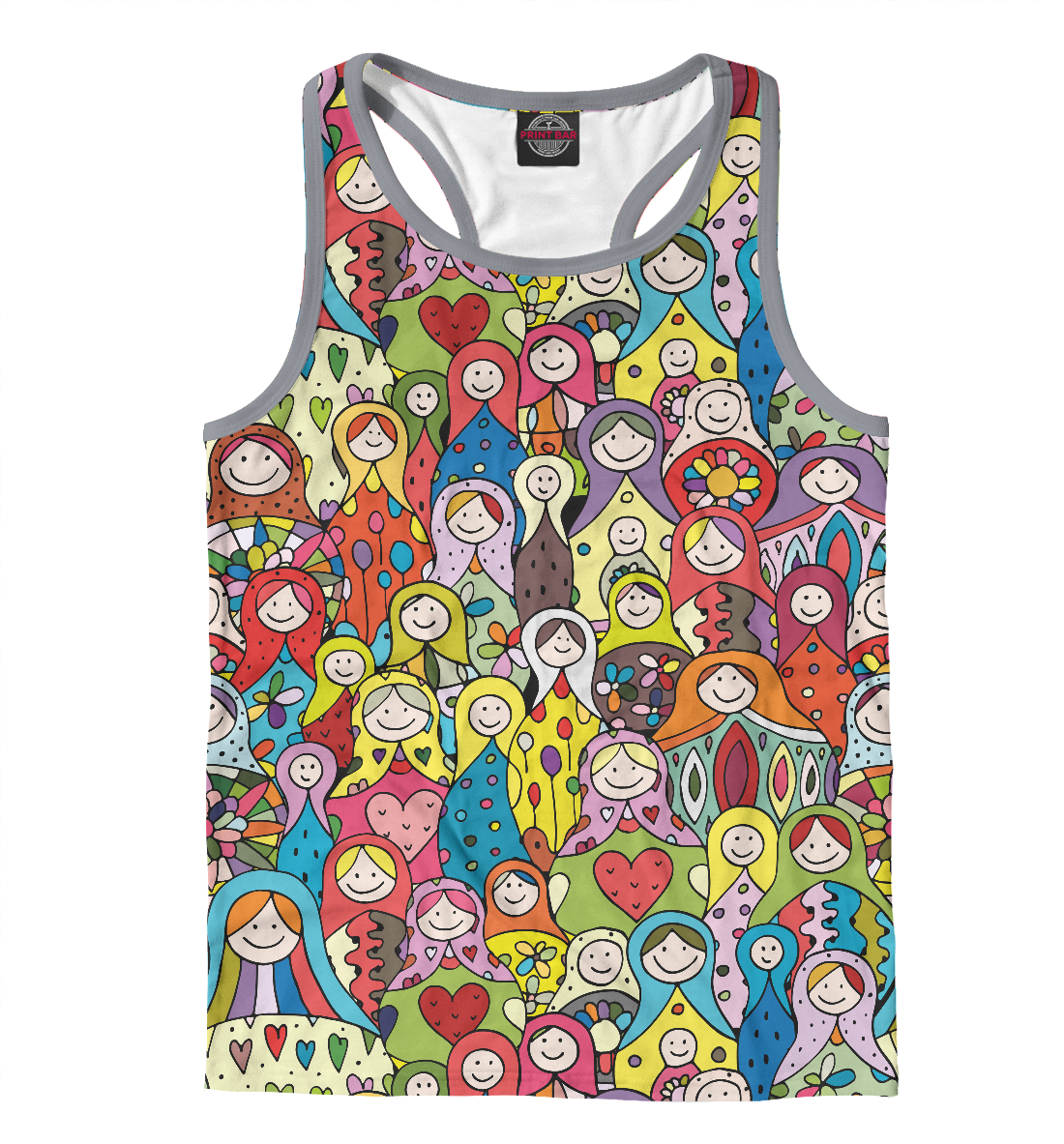 Весёлые матрешки 
Весёлые матрешки