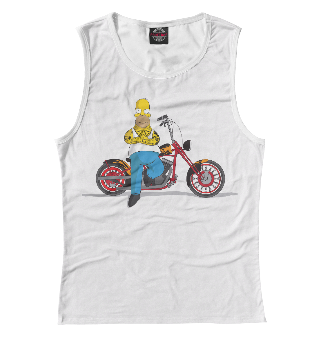 Homer and his Motorbike