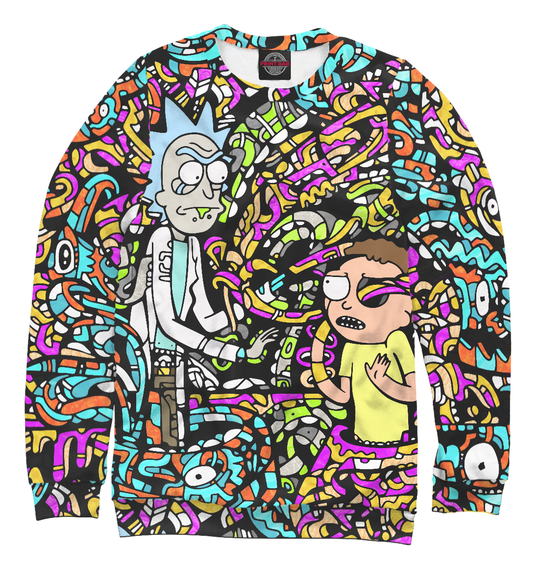 Rick and Morty psychedelic