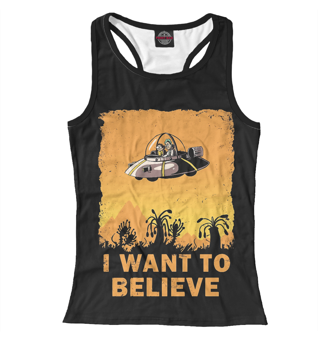 Rick and Morty I Want To Believe