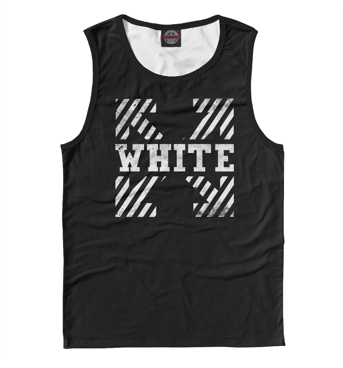 Off-White Grunge Cross