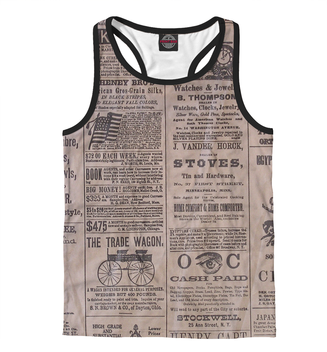 Vintage Newspaper 
Vintage Newspaper