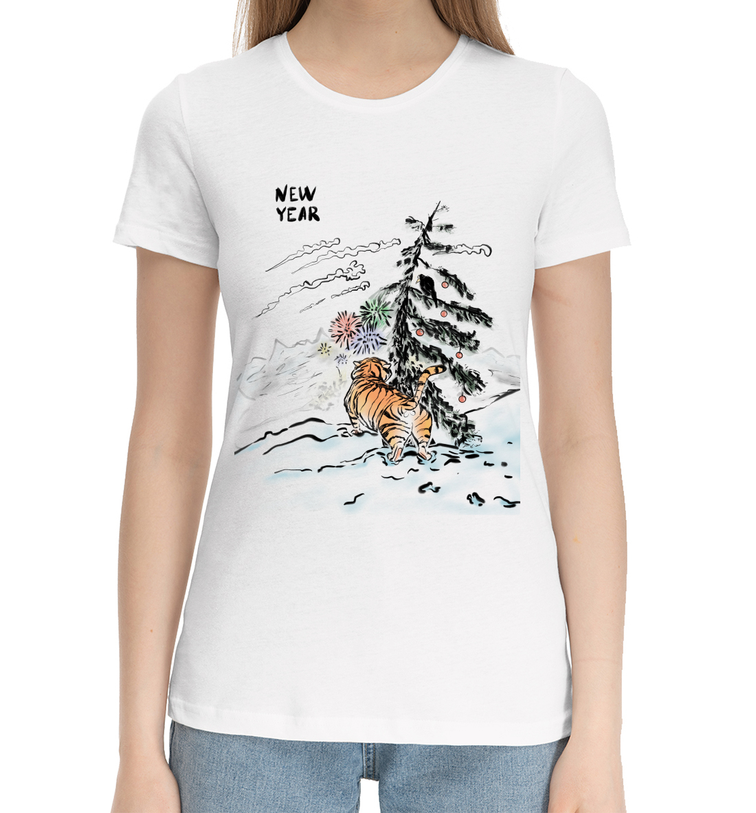 тигр новогодний 
тигр новогодний