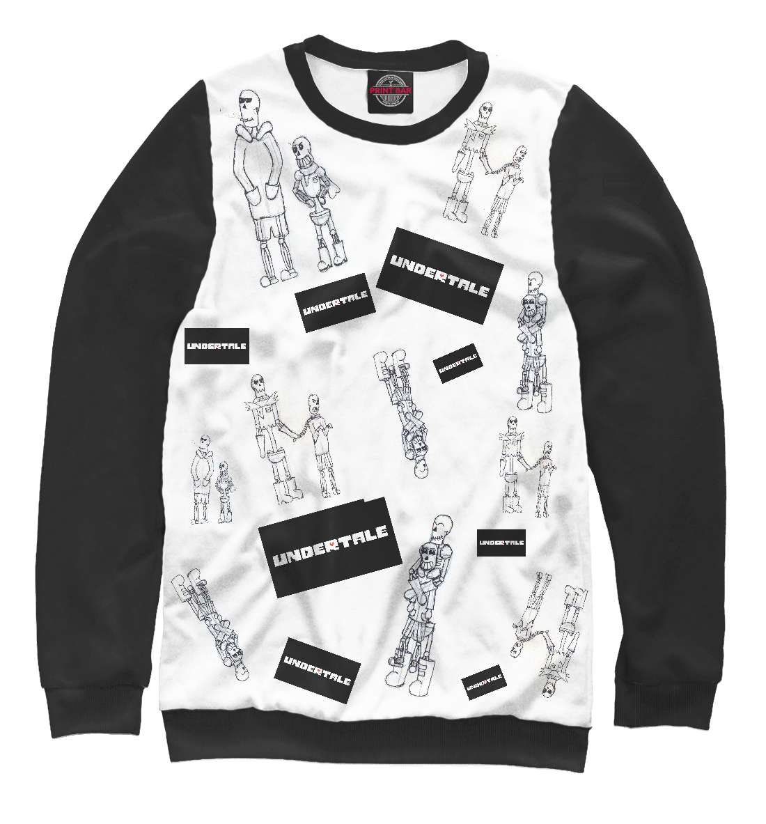 Герои разных версий культовой игры Undertale
Герои разных версий культовой игры Undertale