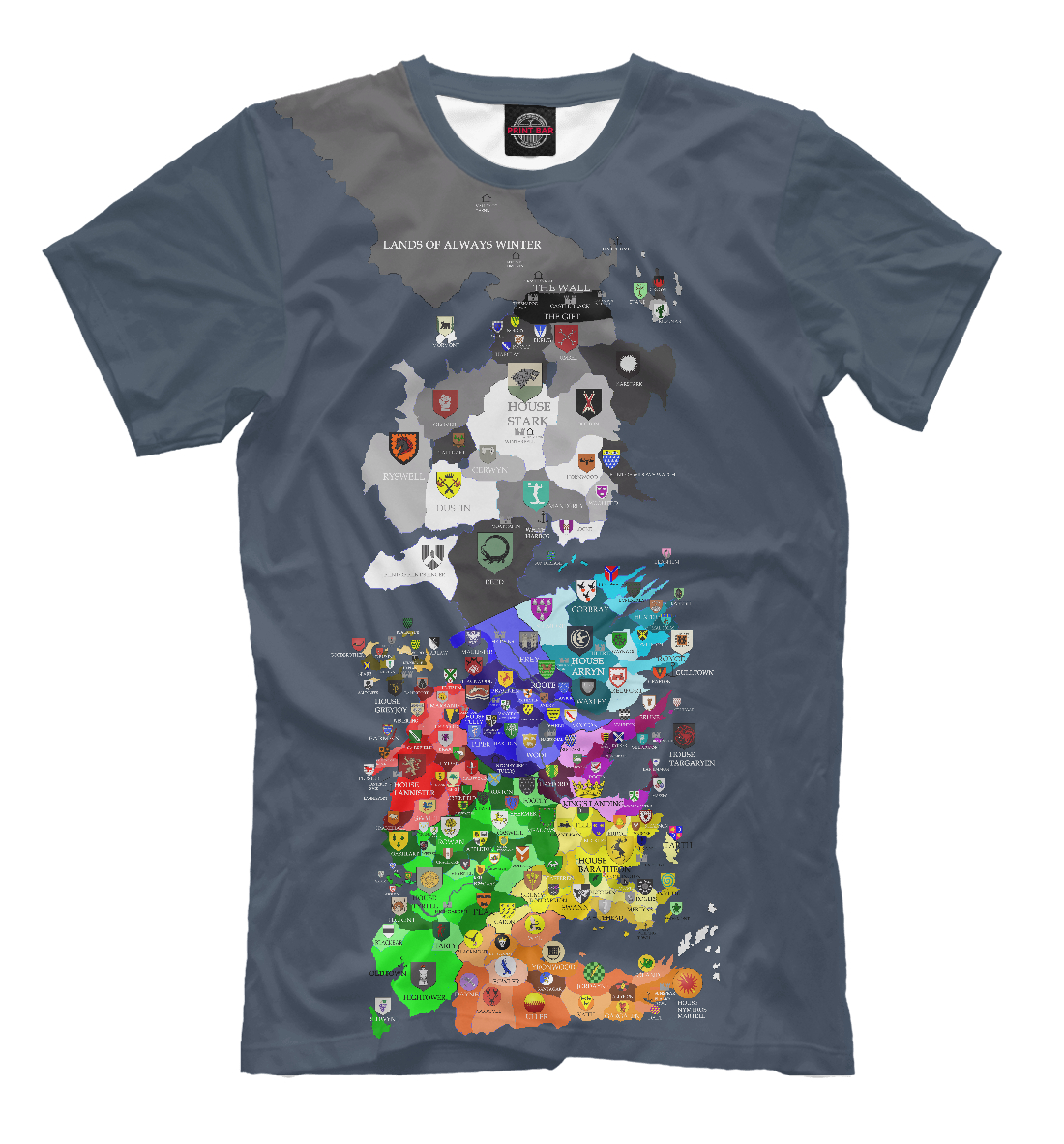 Карта 7 Королевств Игра Престолов
Карта 7 Королевств Игра Престолов