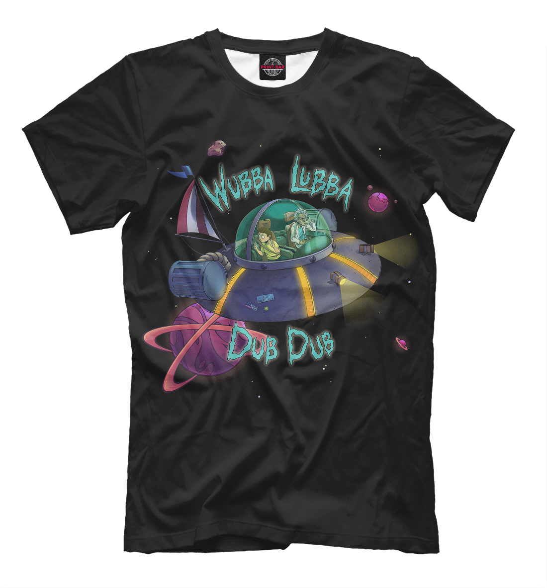 Rick and Morty Wubba Lubba Dub Dub