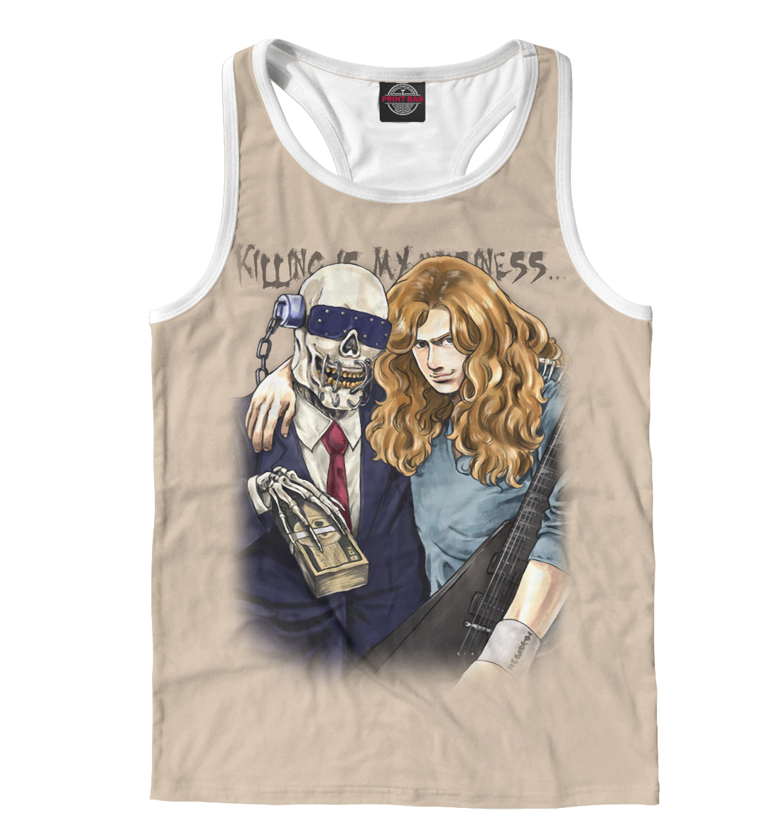 Dave Mustaine and Vic Rattlehead
Dave Mustaine and Vic Rattlehead