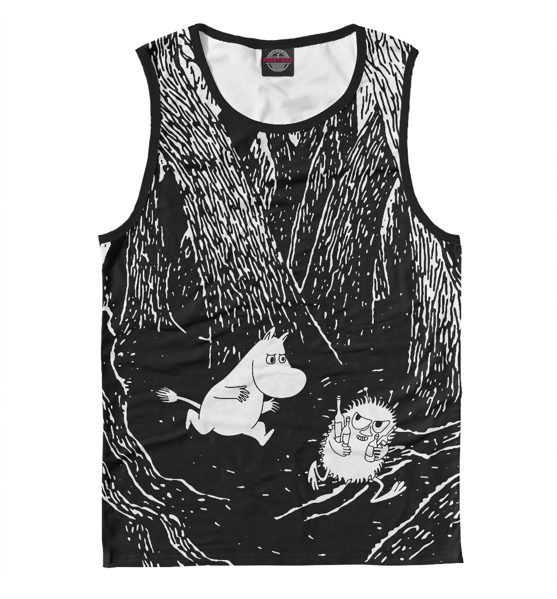 Мумми Тролль бежит за Стинки
Мумми Тролль бежит за Стинки