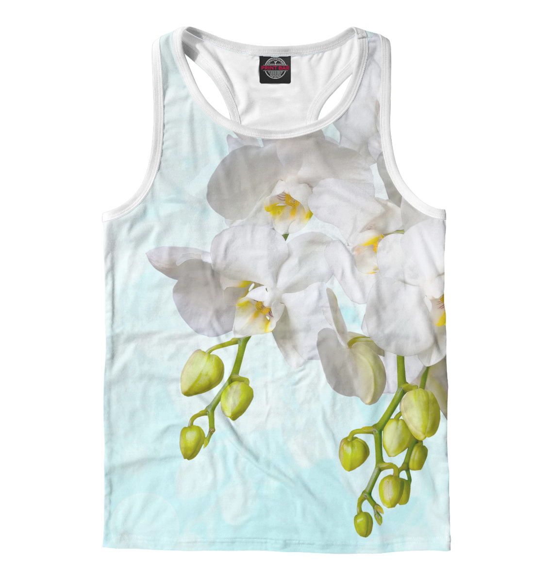 Белоснежная орхидея 
Белоснежная орхидея