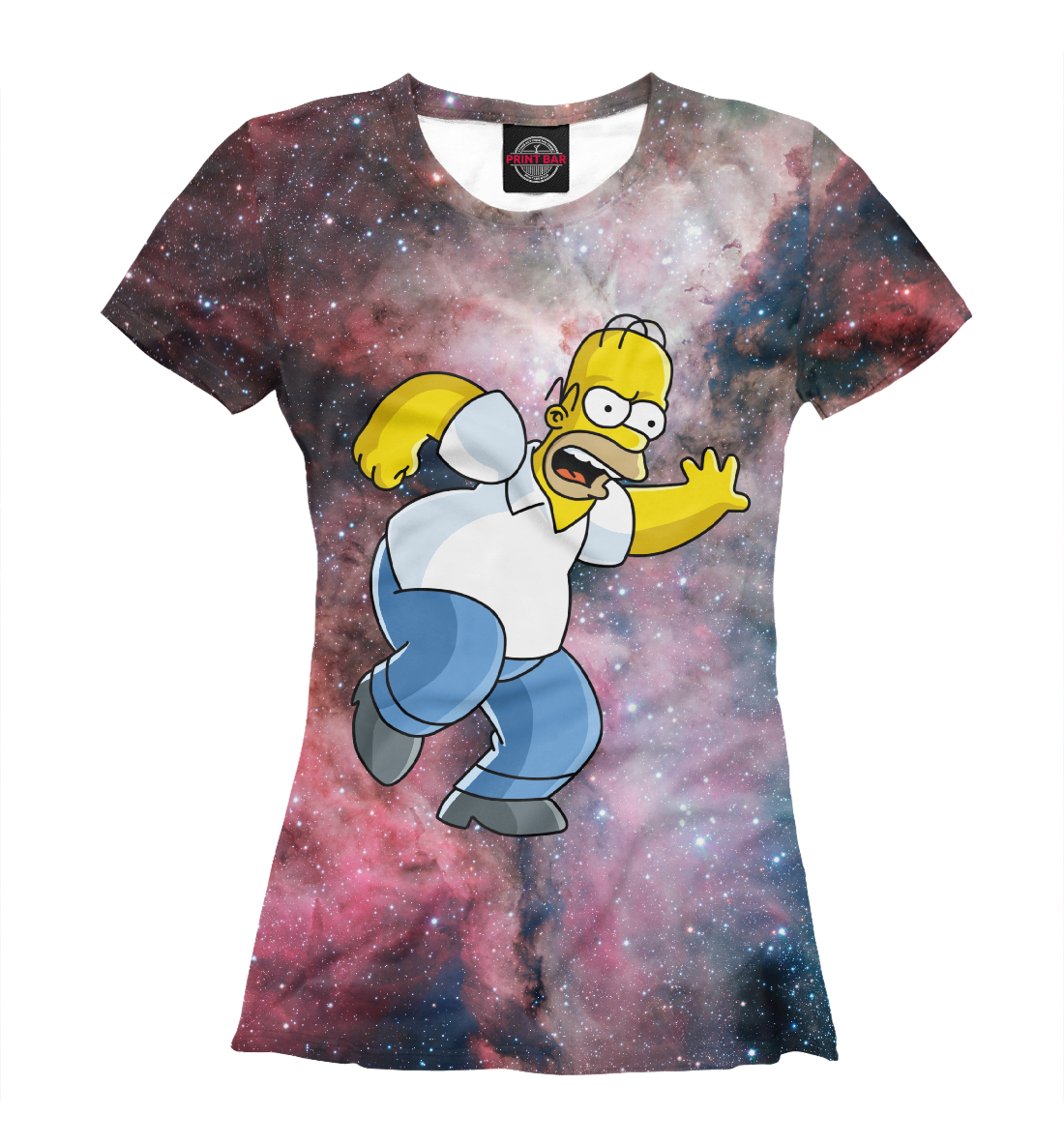 Бегущий Гомер в космосе 
Бегущий Гомер в космосе