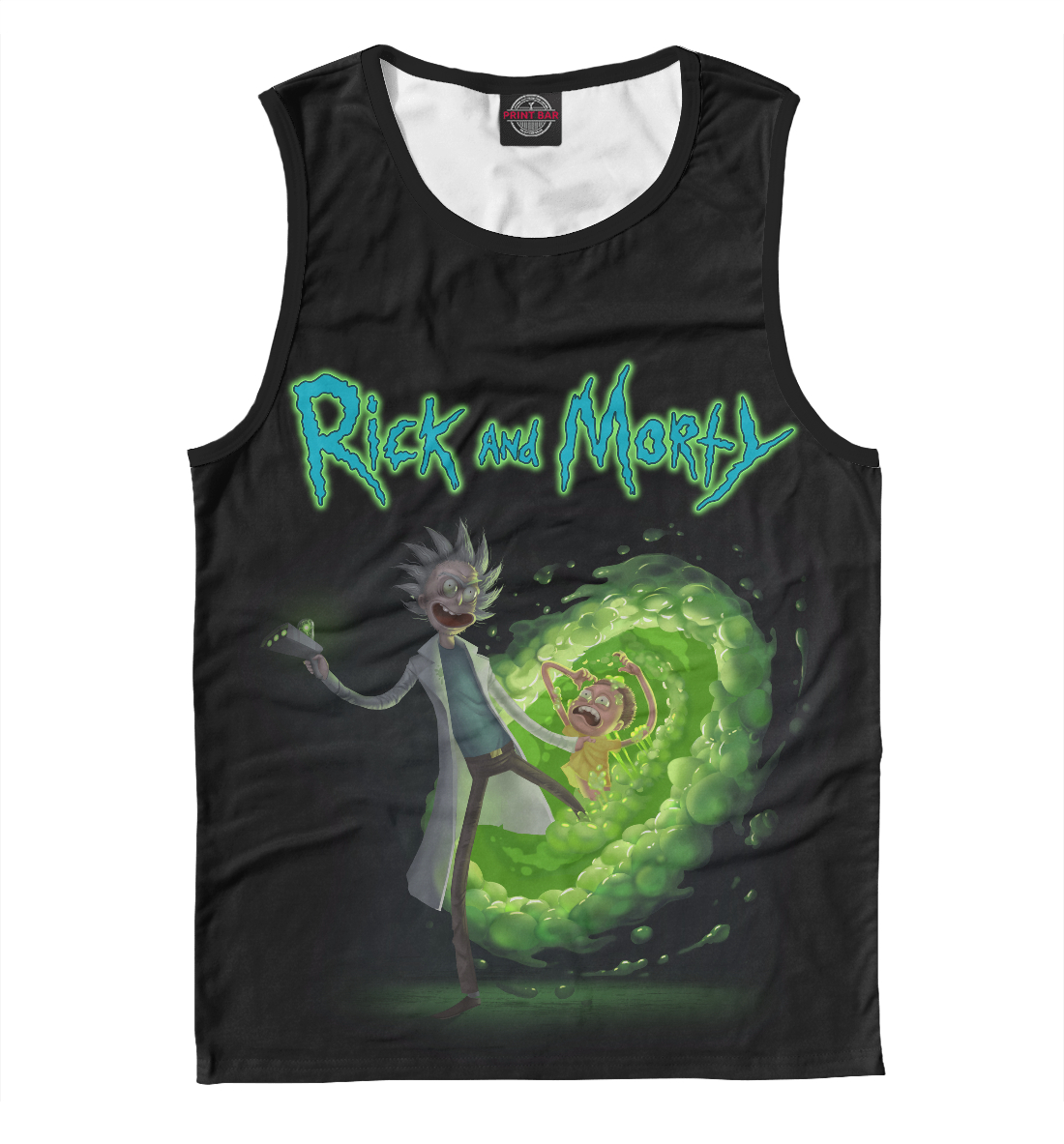 Rick and Morty and 3D Portal