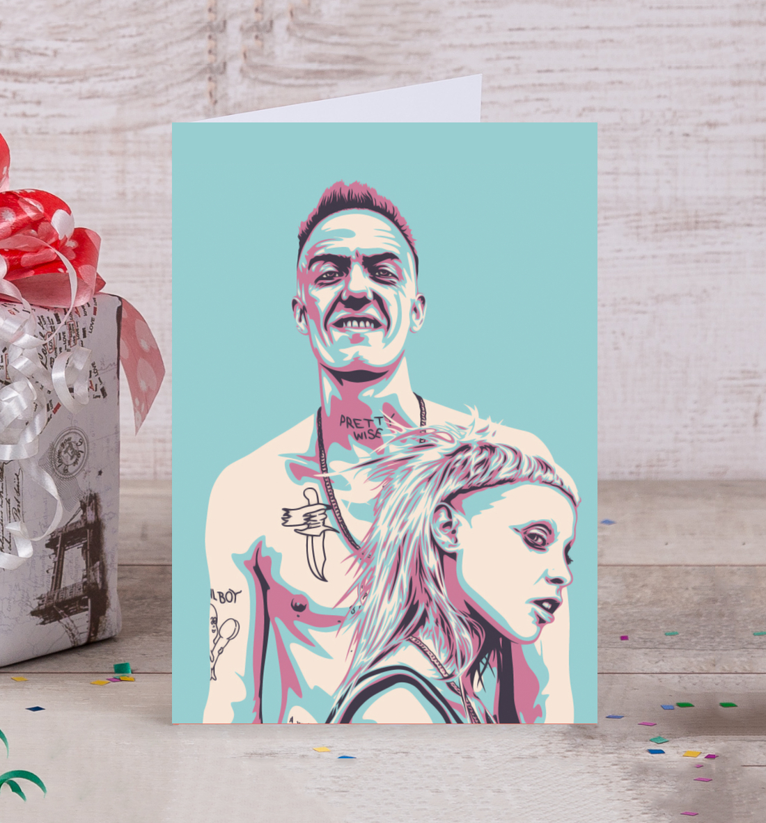 Die Antwoord: Ninja and Yolandi (Blue)