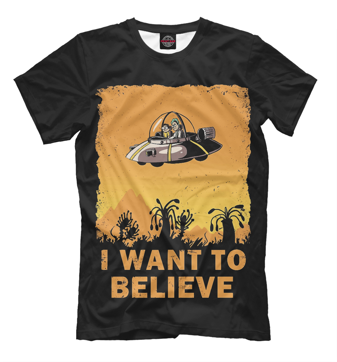 Rick and Morty I Want To Believe