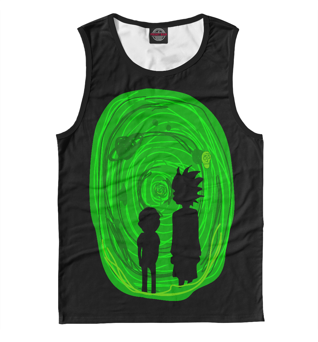 Рик и Морти в портале 
Рик и Морти в портале