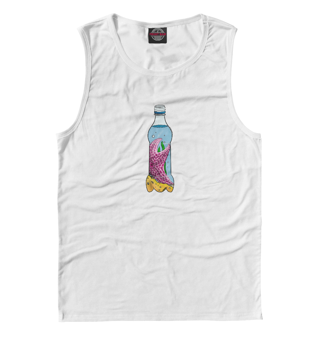 Морская звезда в бутылке 
Морская звезда в бутылке