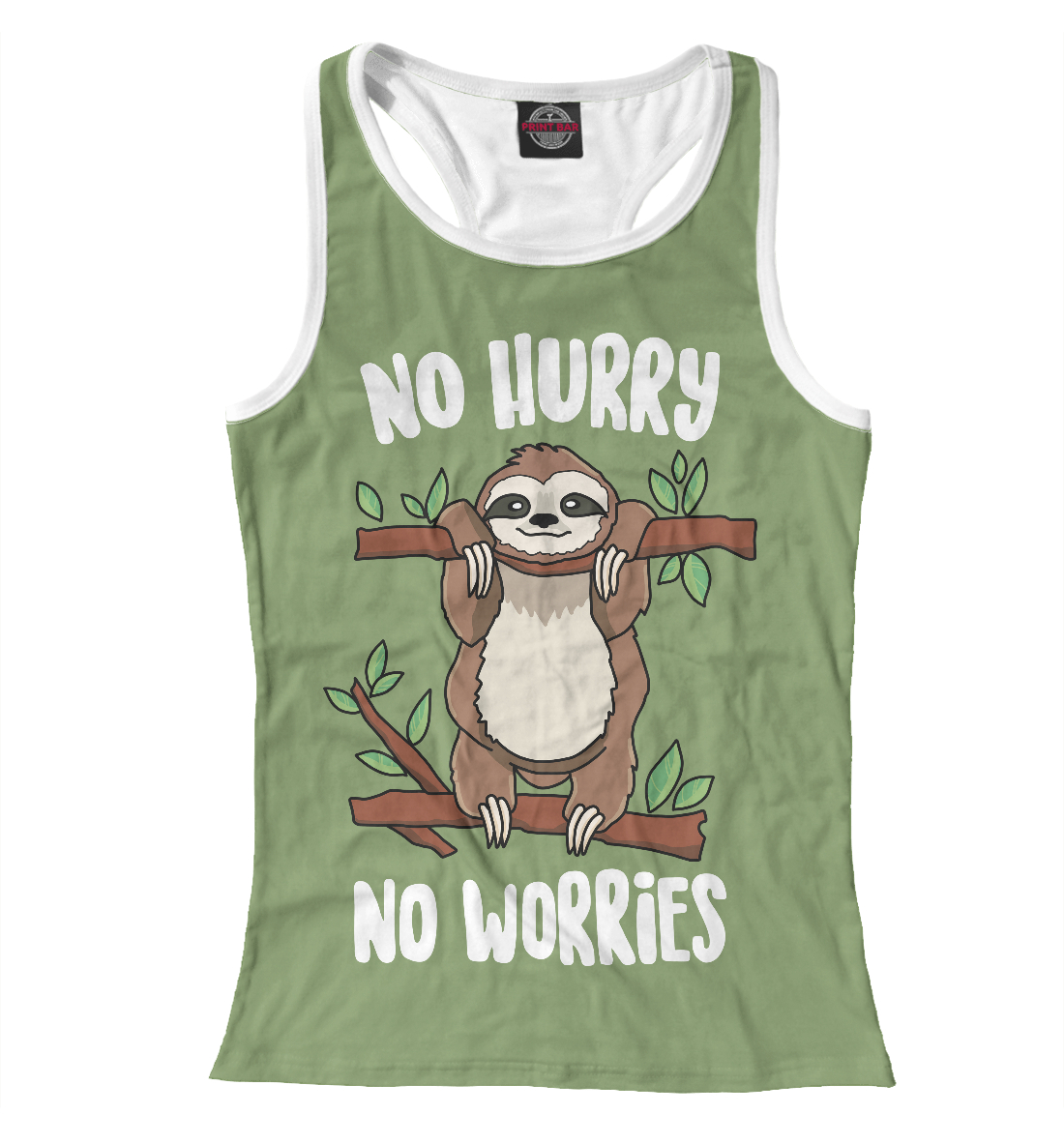 No hurry, no worries 
No hurry, no worries