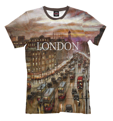 

Мужская футболка Старый Лондон