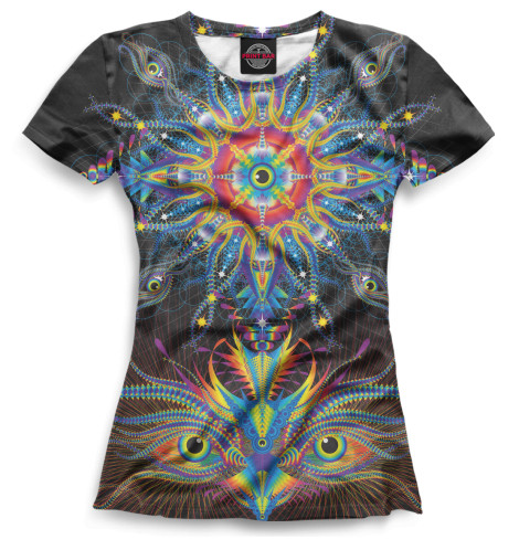 

Женская футболка Psychedelic