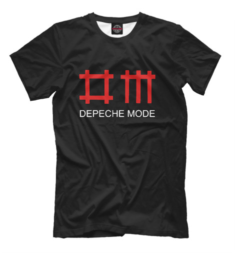 Мужская футболка Depeche Mode 
Мужская футболка Depeche Mode