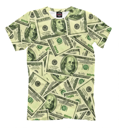 

Мужская футболка Валюта США