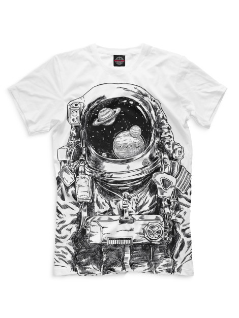 

Мужская футболка Космонавт