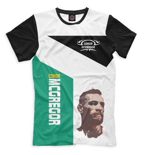 Мужская футболка Конор МакГрегор 
Мужская футболка Конор МакГрегор