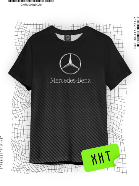 

Мужская футболка Mercedes