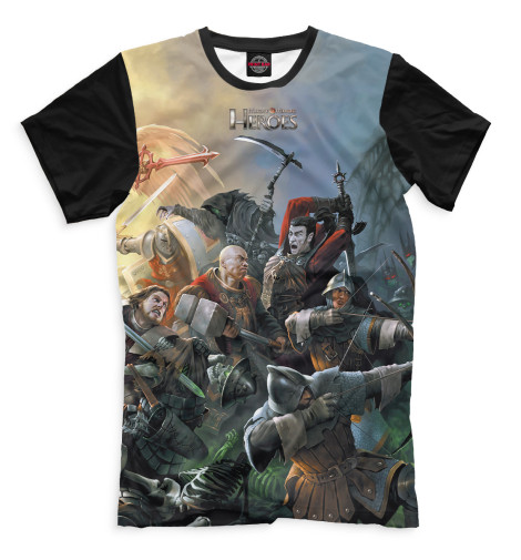 Мужская футболка Might & Magic Heroes 
Мужская футболка Might & Magic Heroes