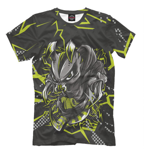 Мужская футболка Молниеносная пчела 
Мужская футболка Молниеносная пчела