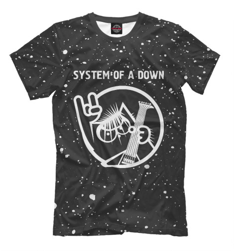 

Мужская футболка System of a Down + Кот