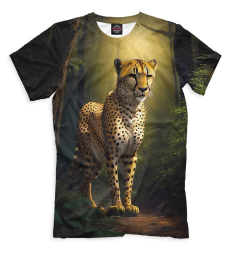 

Мужская футболка Статный гепард