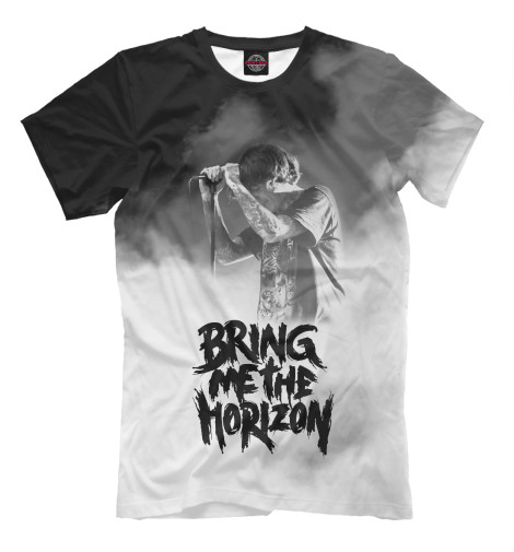 Мужская футболка Bring Me the Horizon дым 
Мужская футболка Bring Me the Horizon дым