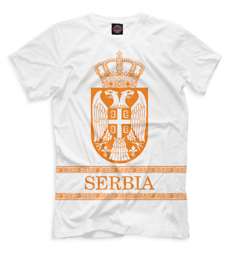 

Мужская футболка Serbia
