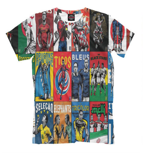 Мужская футболка Футболисты | Football 
Мужская футболка Футболисты | Football