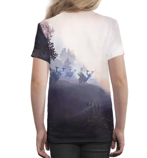 Футболки Print Bar, Белый, Horizon Zero Dawn 
Футболки Print Bar, Белый, Horizon Zero Dawn