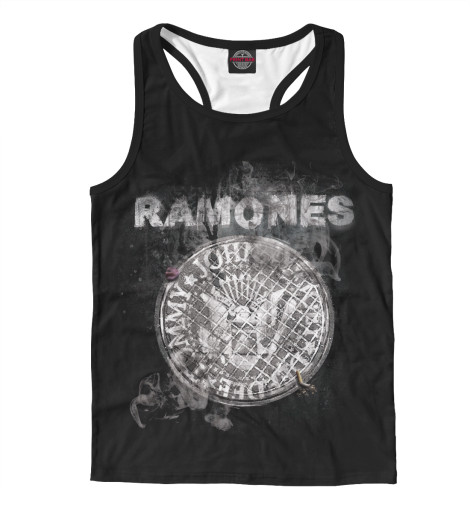 Майки борцовки Print Bar, Белый, Ramones 
Майки борцовки Print Bar, Белый, Ramones