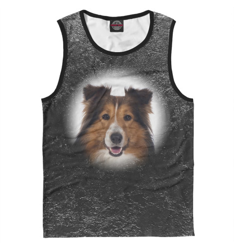 Майки Print Bar, Белый, Колли 
Майки Print Bar, Белый, Колли