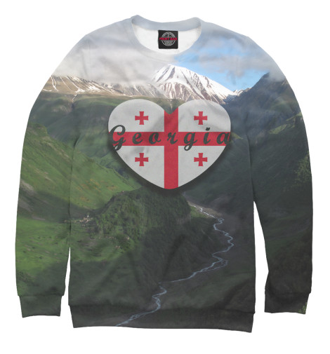 Свитшоты Print Bar, Белый, Georgia 
Свитшоты Print Bar, Белый, Georgia