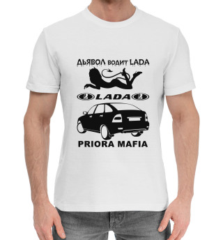 Мужская хлопковая футболка LADA