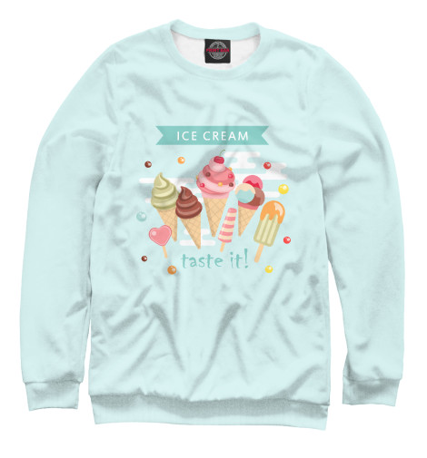 Свитшоты Print Bar, Белый, Taste it! 
Свитшоты Print Bar, Белый, Taste it!