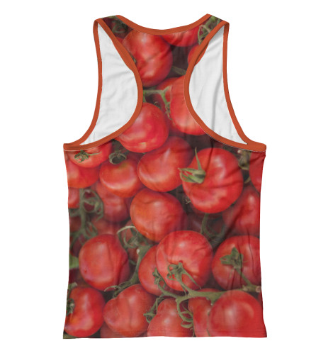 Майки борцовки Print Bar, Белый, Помидоры 
Майки борцовки Print Bar, Белый, Помидоры